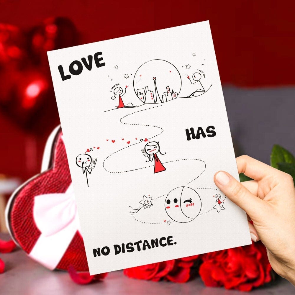 Custom Anniversary Card Boy Meet Girl Card Comic Greeting Card For Girlfriend Boyfriend Couples Anniversary