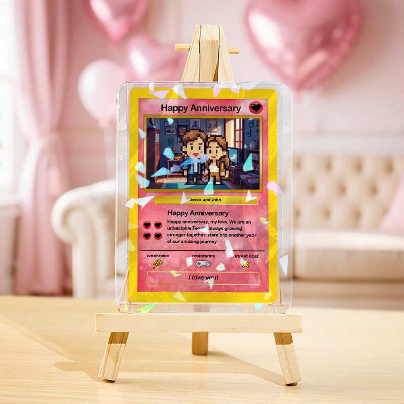 Custom Card  Present Turn Your Photo into a Unique Collectible Anniversary Gift