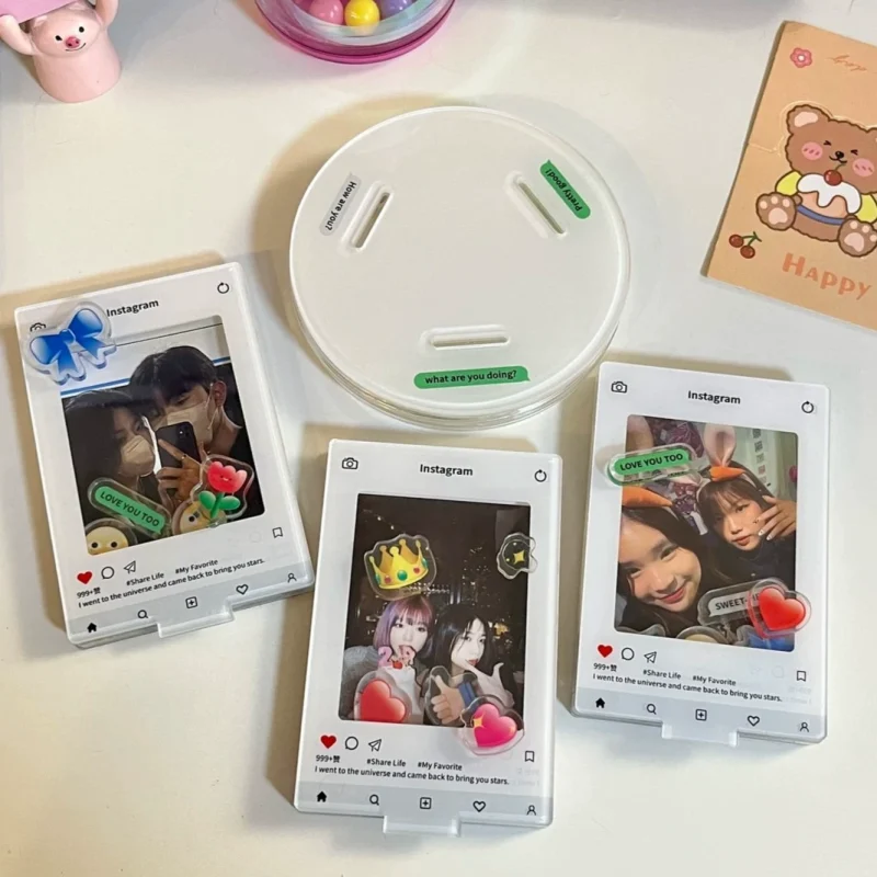 Rotating Acrylic Photo Frame — Desktop Display