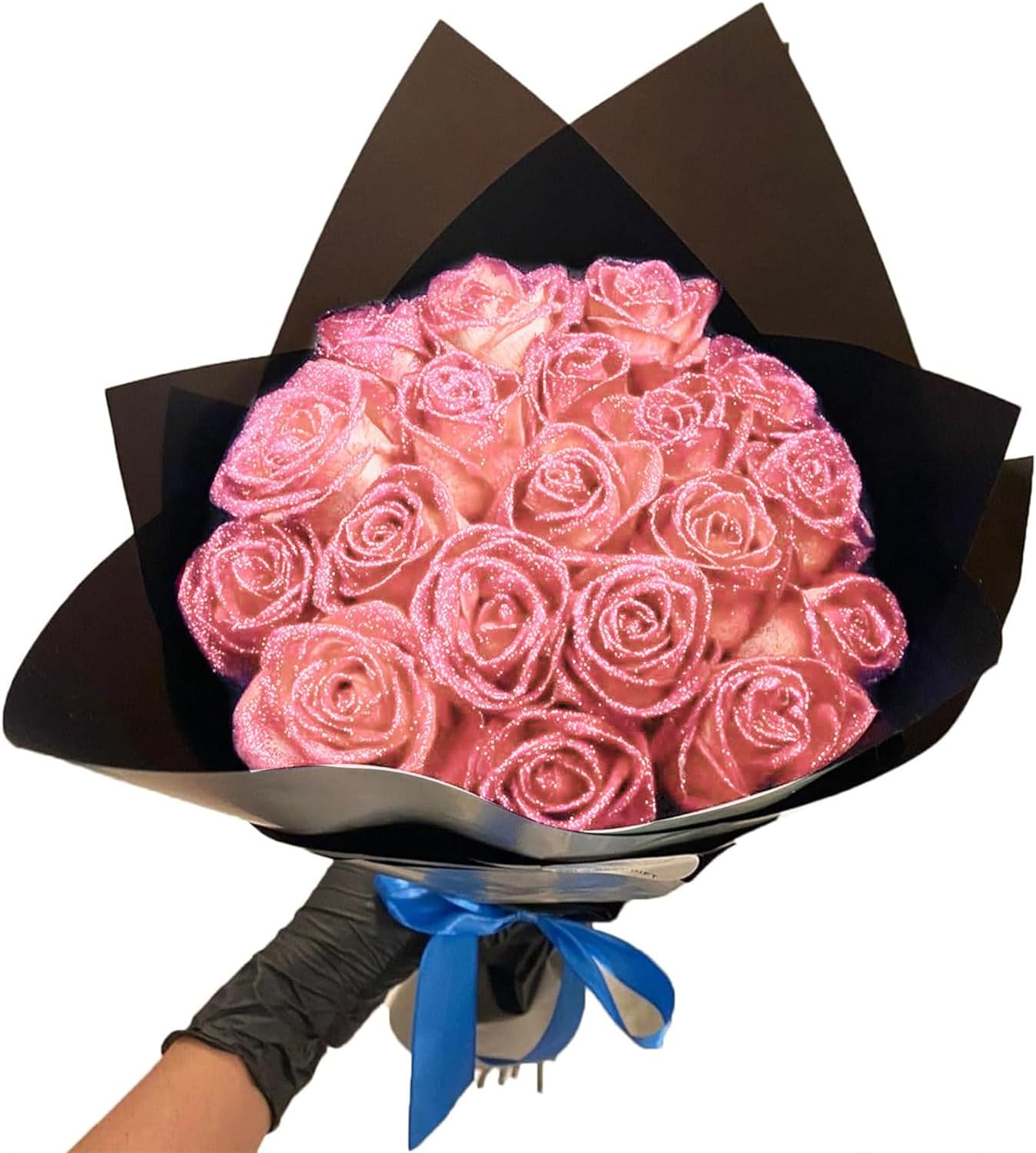 Mother's Day Gifts Glitter Rose Bouquet Best Anniversary Gifts for Her