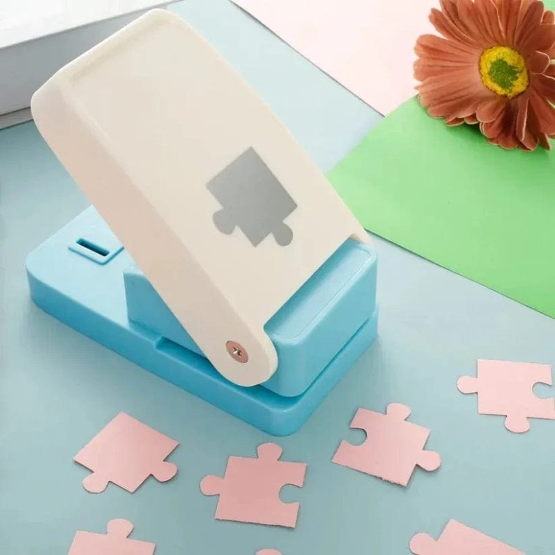Personalized Puzzle Piece Cutter Puzzle Punch DIY Custom Puzzles Machine Puzzle Making Tool for Kids