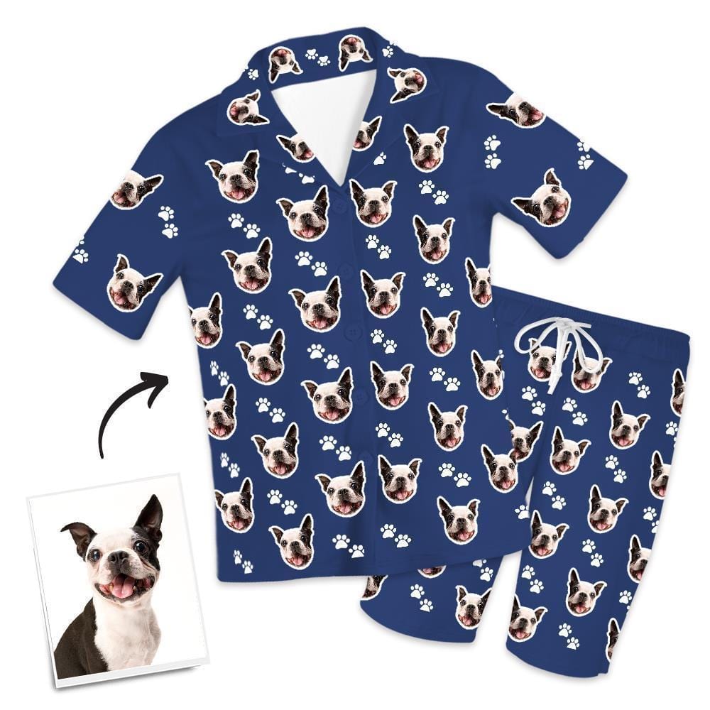 Custom Sleepwear Custom Face Pajama Personalized Gift For Dog Lover