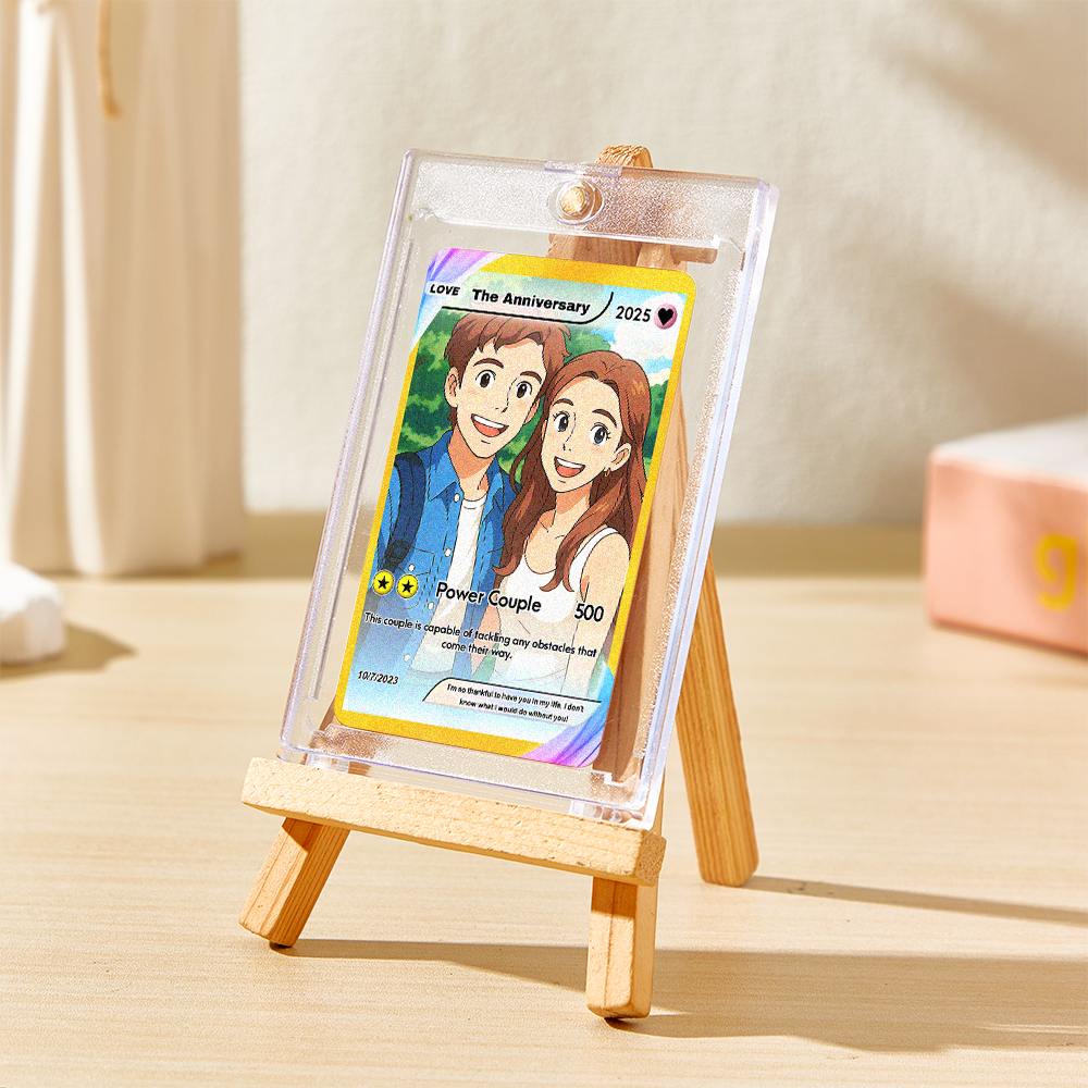 Custom Metal Anniversary Card - Customizable for any Person, Pet, or Occasion - Image 5