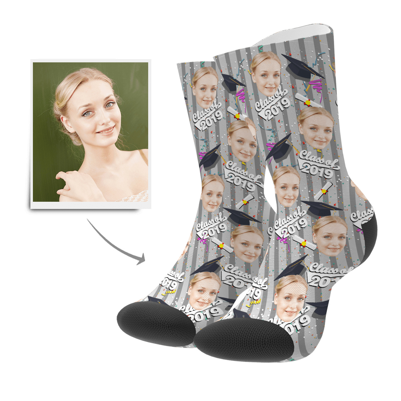 Graduation Socks Gifts Custom Socks Gifts