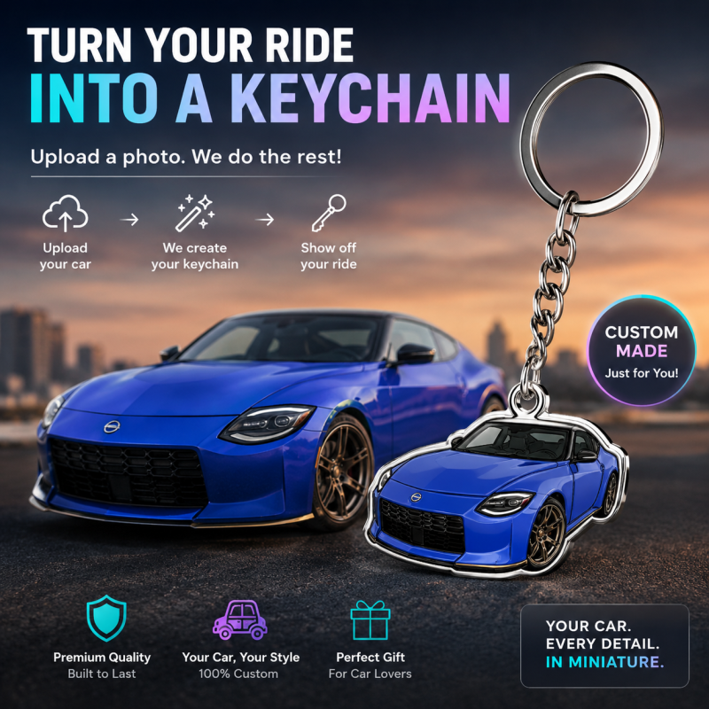 Custom Photo Car Keychain Personalized Acrylic Vehicle Silhouette Keyring Design Your Own Personalized Keychain Gift For Him 3