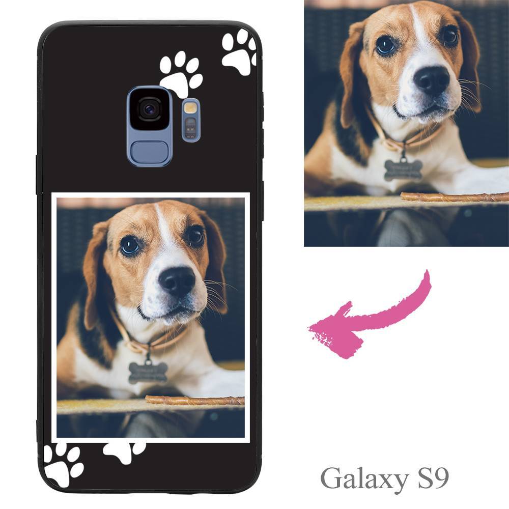 Galaxy S9 Custom Dog Photo Protective Phone Case