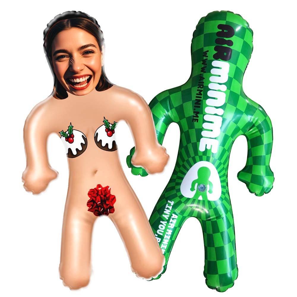 Custom Face Blow Up Doll Sexy Christmas Women Air Minime Doll Funny Inflatable Christmas Gift - Image 2