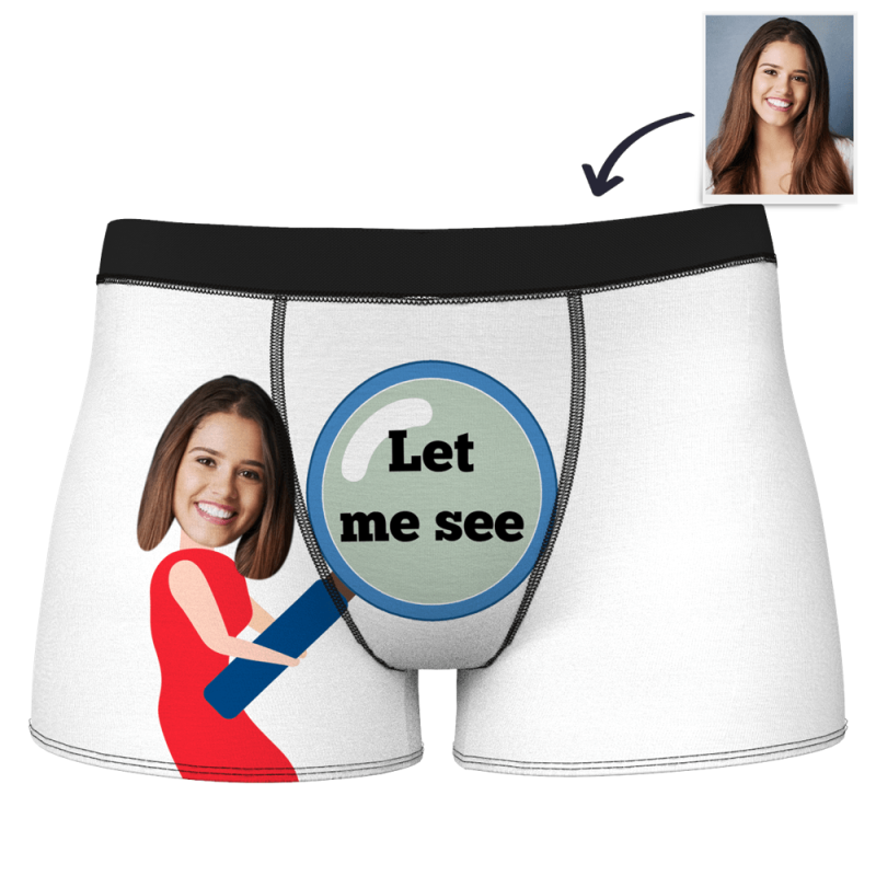 Boxer Brief with Face Valentine’s Day Gift