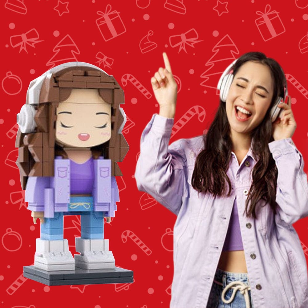 Valentine's Day Gifts Full Body Custom Brick Figures Small Particle Block Toy Creative Gifts for Her - Image 2