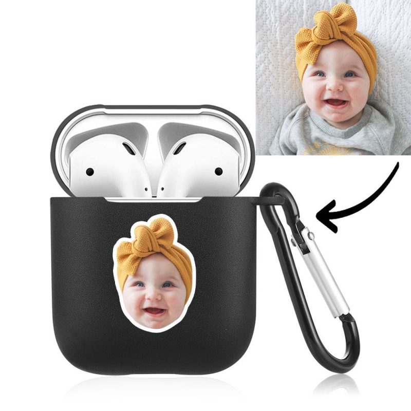 Custom Photo Earphone Case for AirPods Baby Black – Avatar