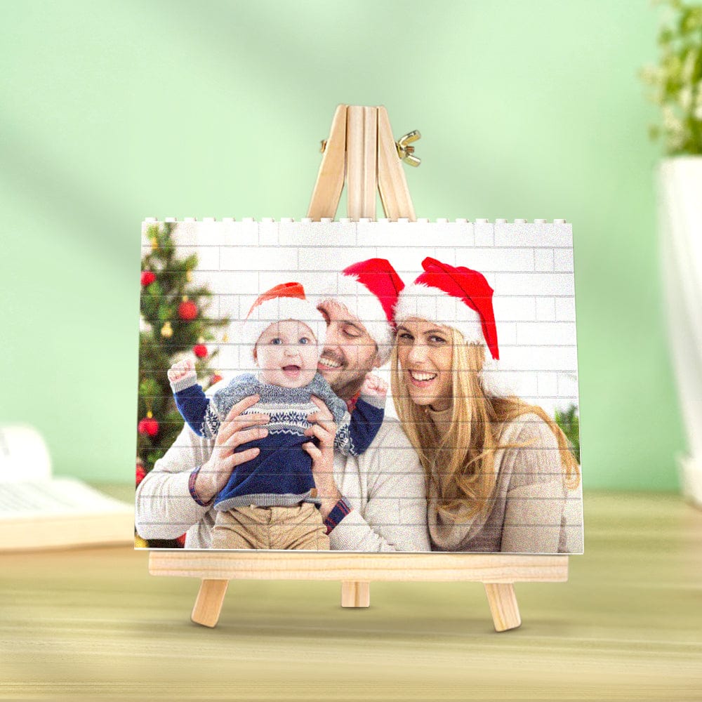 Christmas Gifts Custom Building Brick Photo Block Square Shape Puzzle Gift For Christmas - Image 2
