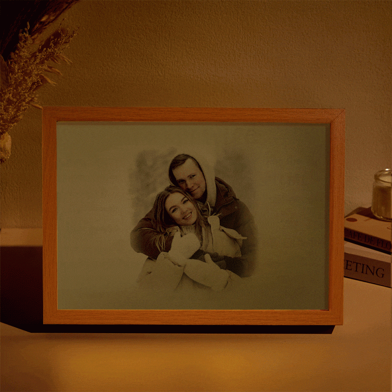 Custom Photo Lamp Personalized Light Christmas Gifts for Her To My Wife