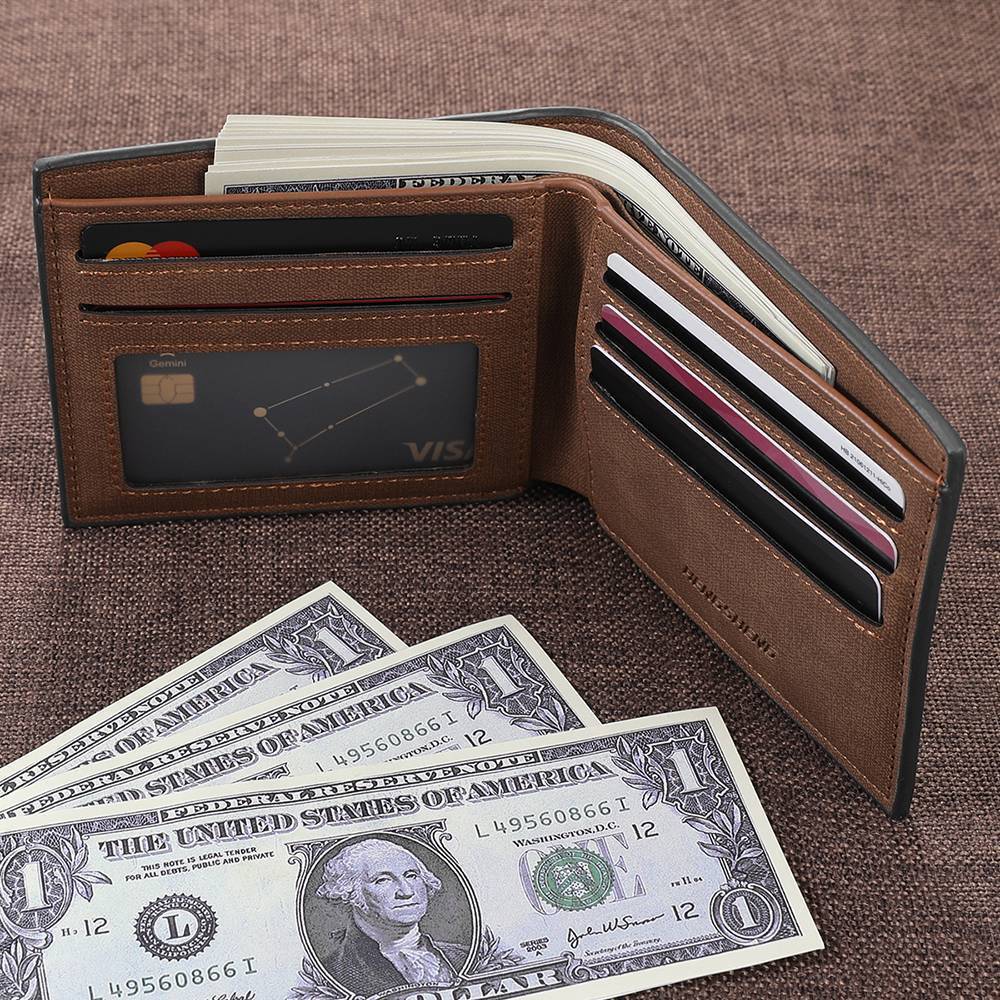 Men's Custom Photo Wallet - My Tender Father - Image 2