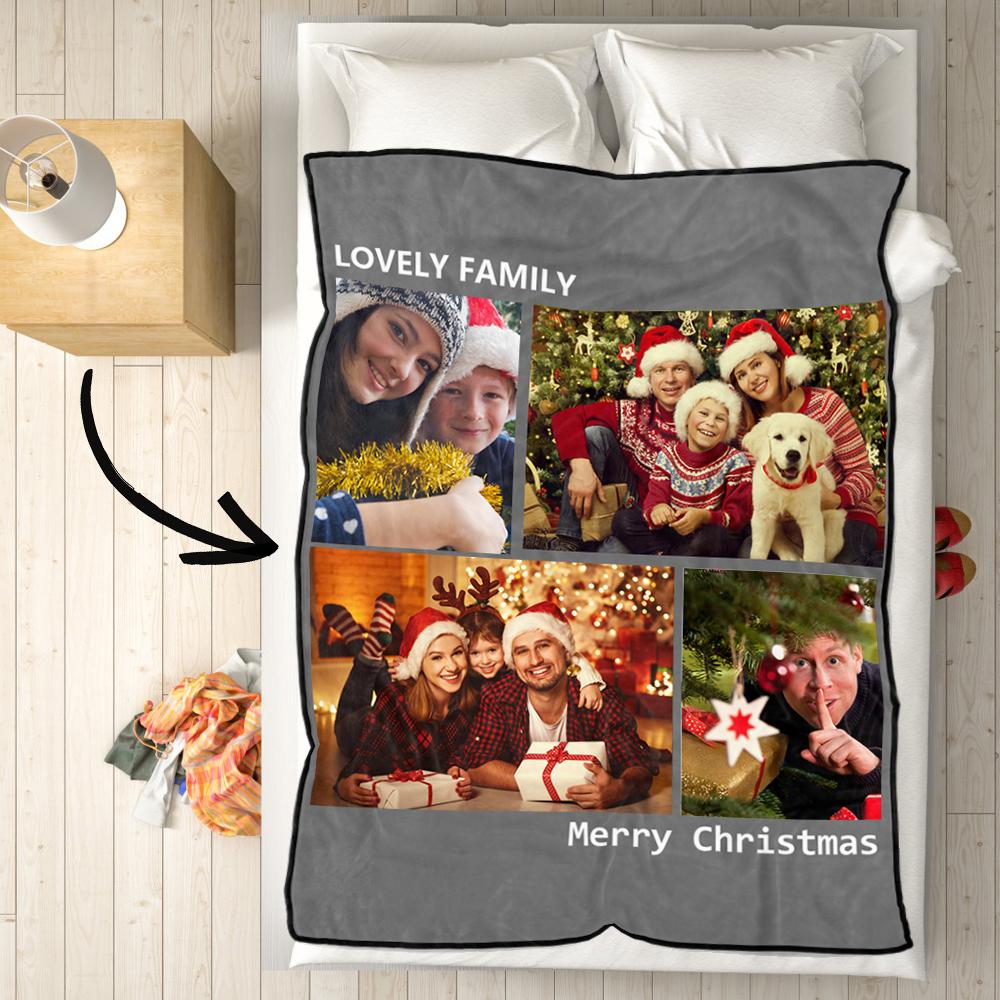 Personalized Photo Blankets Christmas Gifts For Kids - Image 2
