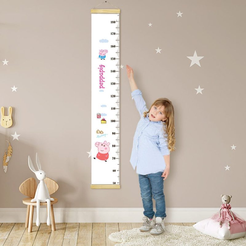 Peppa Pig Height Charts Baby Growth Chart Baby Gift for Kids