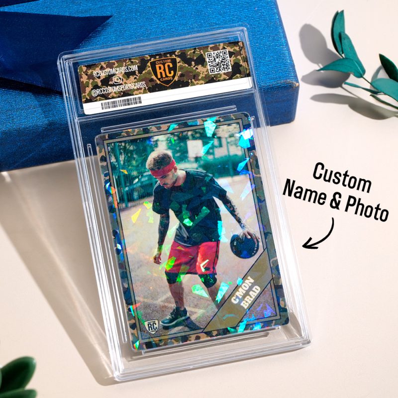 Custom Father’s Day Acrylic Poke Vintage Card Personalized Game Inspired Card Gift for Dad Father’s Day KeepsakeUS