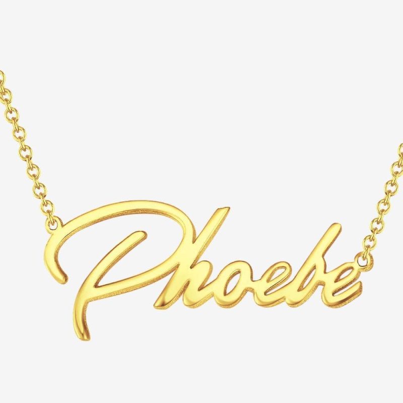 Mother’s Birthday Gift Custom Name Necklace