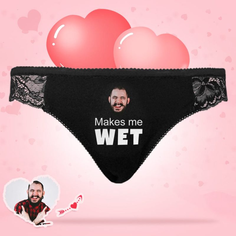 Personalized Panties Custom Photo Panty Sexy Panties Valentine’s Day Gifts for Girlfriend