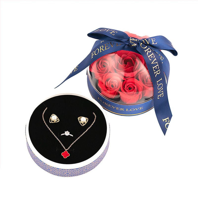 Rose Box Soap Flower Box Bow Box Lipstick Box Locket Ring Box Gift For Her - Image 3