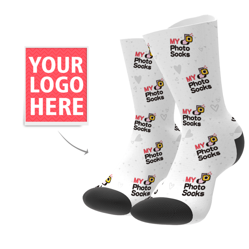 Personalized Logo Socks Your Own Logo Face Mash Socks