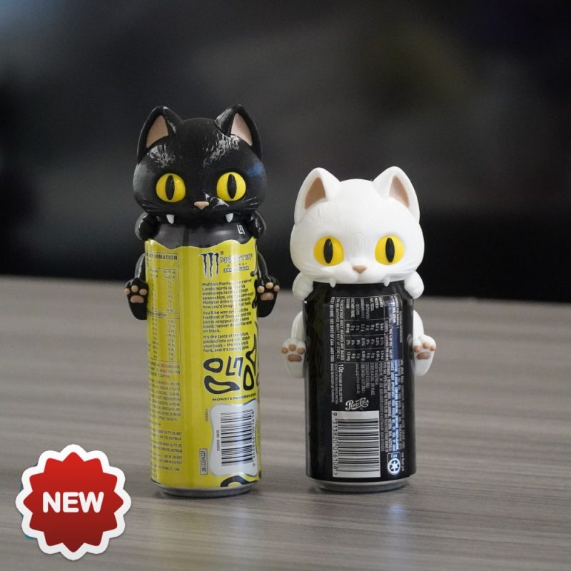 Cat Can Lid Soda Can Cap Can Dust Cover Drink Cover Beverage Cover Reusable Can Protector