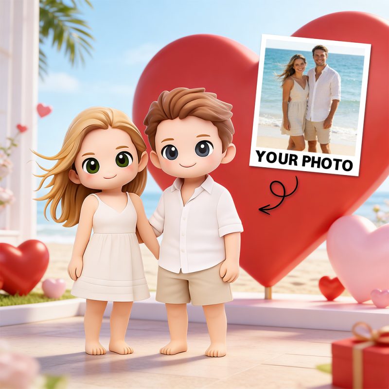 Custom Character Backpack Charm Cute 3D Accessory Gift