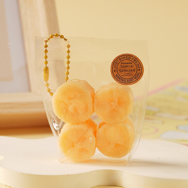 Banana Taba Squishy Toy Handmade Cute Keychain Stress Relief Toys Gifts for Friends