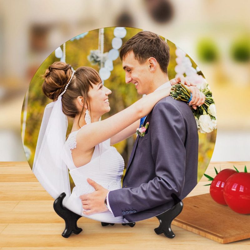 Customized Wedding Ceramic Plates Tableware Gifts for Wedding