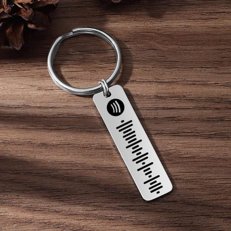 50%OFF Custom Song Keychain