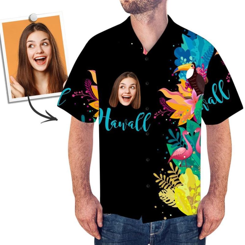 Custom Hawaiian Shirts with Face Gift For Best Friend