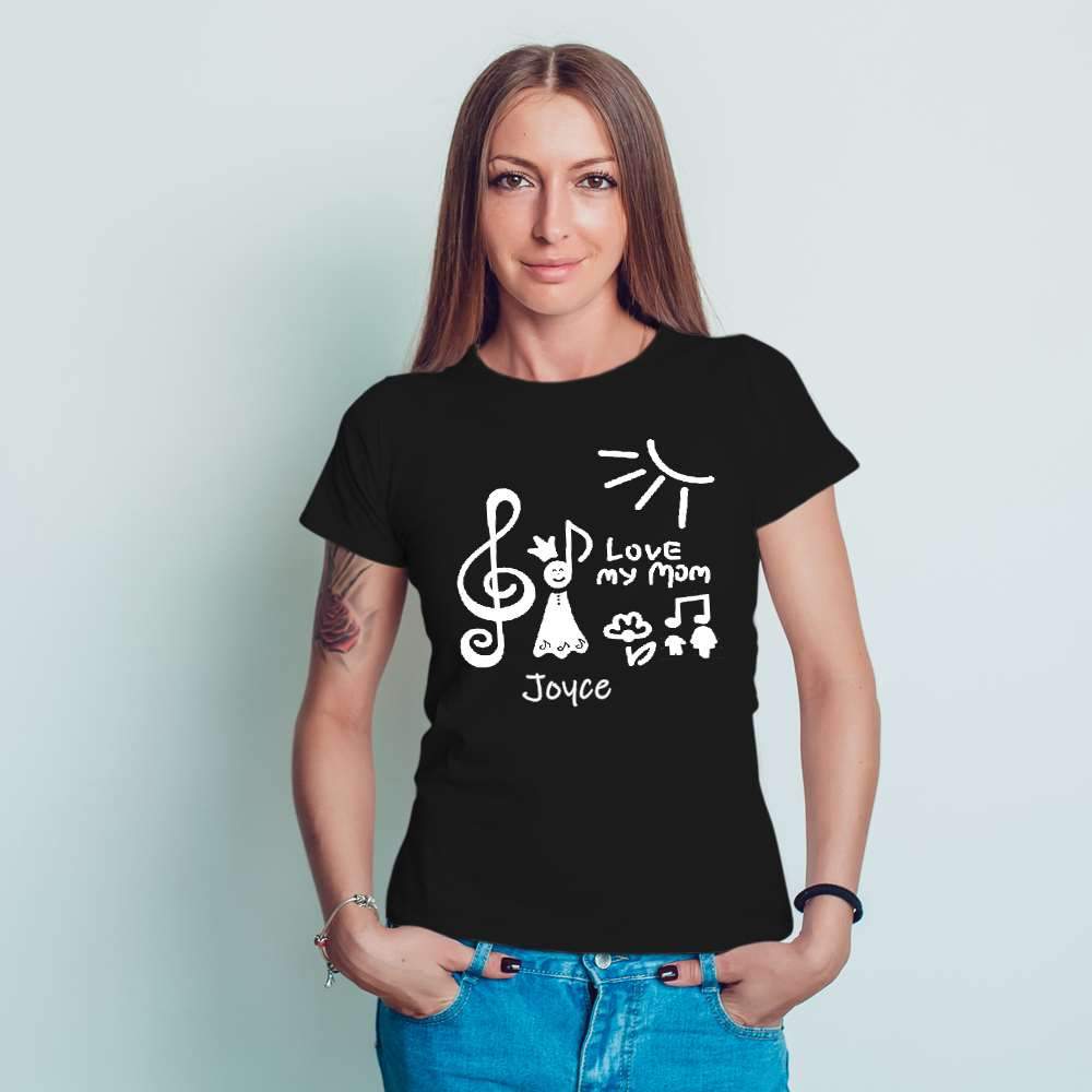 Mother's Day T-shirt Custom T-shirt Birthday Gift For Mom - Image 2