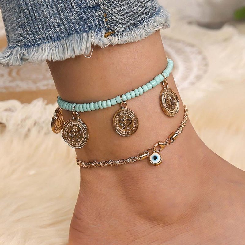 Boho Anklet Evil Eye Anklet Gifts for Her