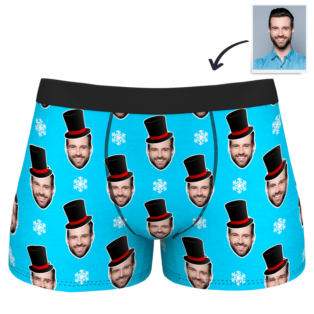 Boyfriend Gift Personalized Face Underwear