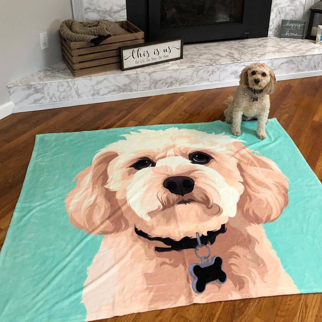 Personalized Photo Blanket Dog Memorial Gifts Christmas Gifts For Dog Lover - Image 2