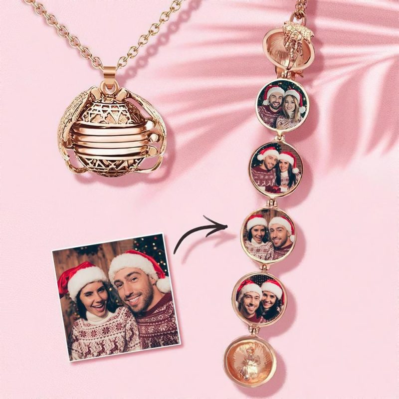 Photo Necklace Pendant Locket Necklace Unique Necklace Gifts for Her