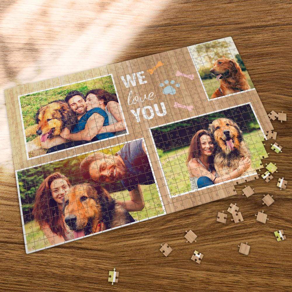 Pet Memorial Gift Personalized Puzzle with Box (35-1000 Piece) - Image 2