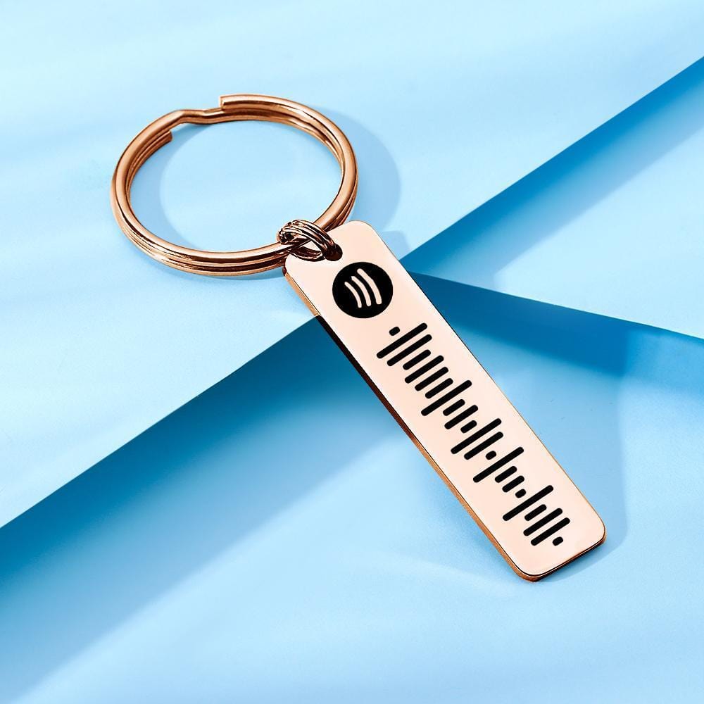 GiftLAB Spotify Keychain Custom Music Keychain Gifts For Her