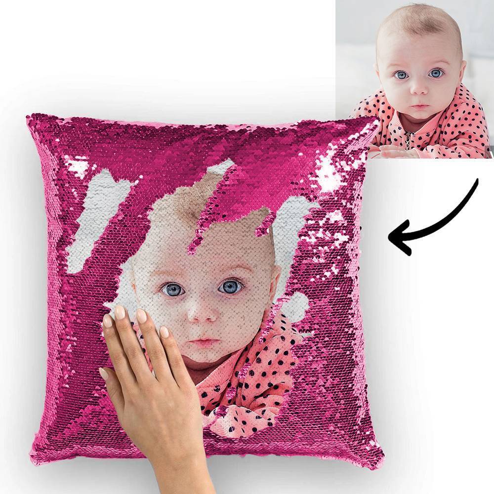 Baby Showr Gift Photo Magic Pillow Gift For New Mom - 10 Colors - Image 2