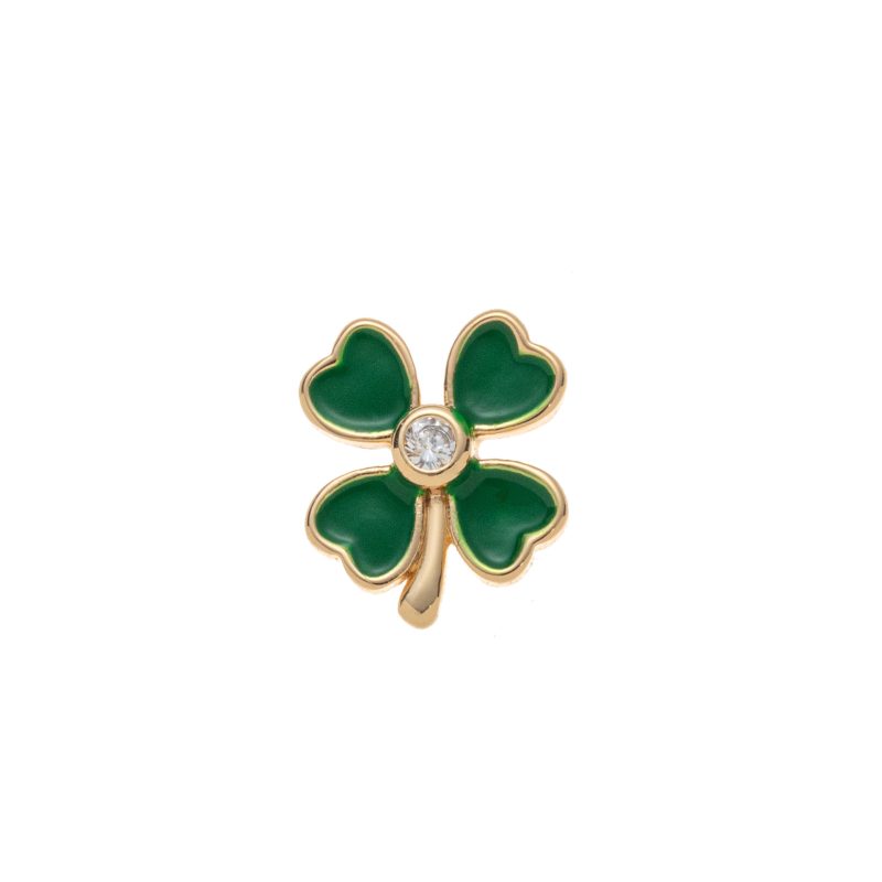 Locket Necklace Accessories Four-Leaf Clover