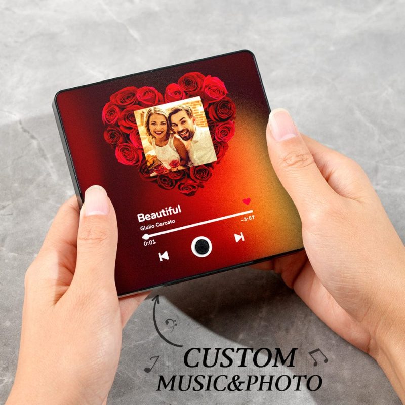 Custom Album Fridge Magnet Personalized Music Fridge Magnet Can Play Music and Adjust Volume