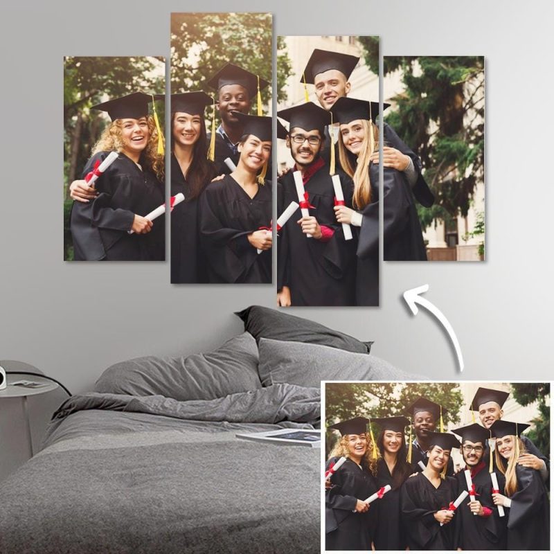Graduation Canvas Gifts Custom Photo Wall Graduation Gifts