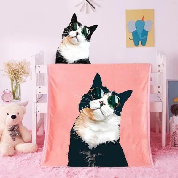Photo Blankets Gifts For Cat Lovers Gift For Pet Lovers