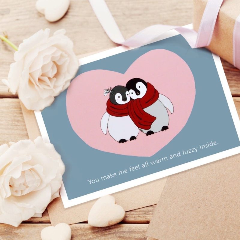 Love Cards Valentine’s Day Greeting Card For Girlfriend