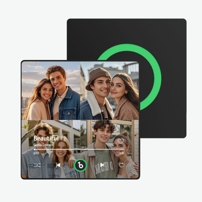 Custom Music Fridge Magnet With Music Wall Photo Sticker Music Refrigerator Magnet Movement That Can Be Played Valentines Day Gift