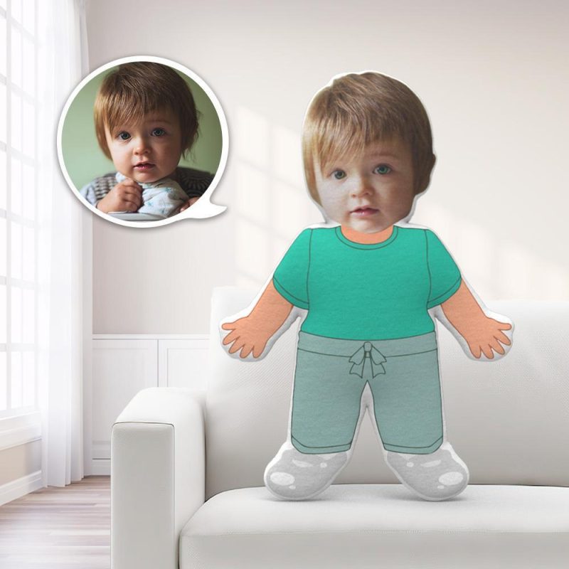 Face Pillows Personalized Pillows Pillow Toy Surgical Gown Throw Pillow MiniMe Pillow Christmas Gifts For Kid