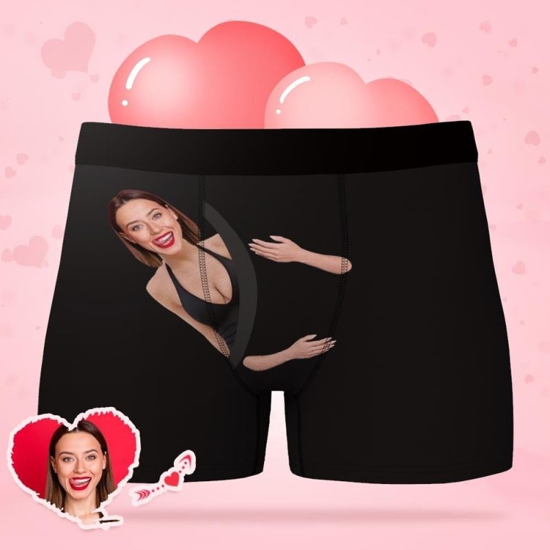 Anniversary Gift For Husband Face Underwear – Hug My Dear Valentines Day Gifts