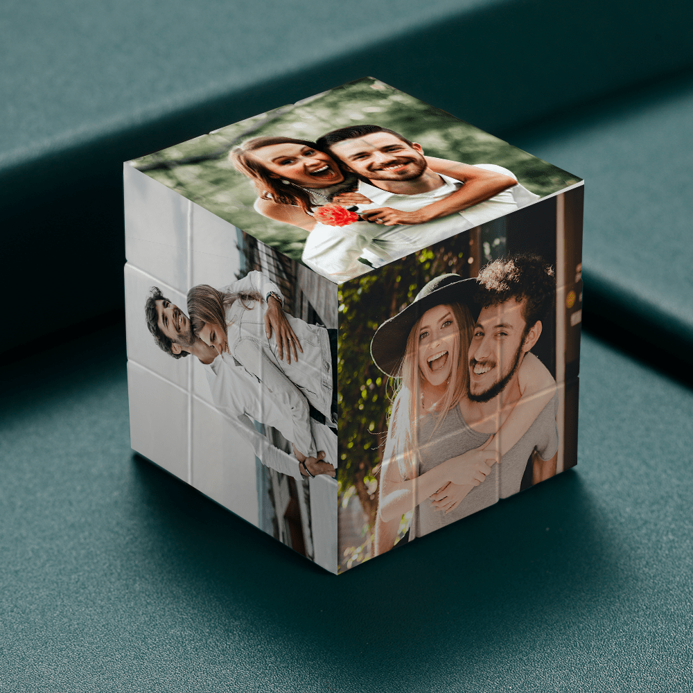 Anniversary Gift Photo Rubic's Cube Birthday Gift Valentines Day Gifts - Image 2