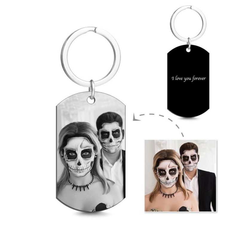 Halloween Gift Personalized Keychain Metal  Keychain