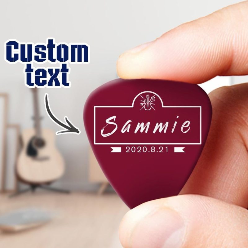 Boyfriend Gift Personalized Guitar Pick Music Gift – 6pcs