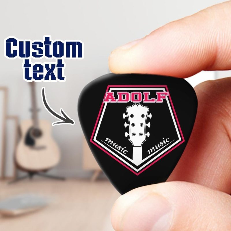 Personalized Guitar Pick Gift For Music Lovers – 6pcs